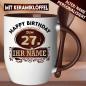 Preview: Tasse zum Geburtstag mit Name und Alter