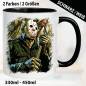 Preview: Horror Fan Tasse Freitag Schwarz