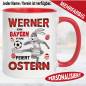 Preview: Ostertasse Fußballfan Name Verein