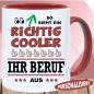 Preview: Tasse für Männer mit Beruf Kastanie