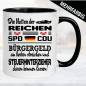 Preview: Tasse-Politik-SPD-CDU-Ungerecht-Bürgergeld