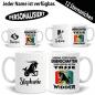 Preview: Tasse mit Sternzeichen und Name