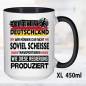 Preview: XL Schwarz 450ml