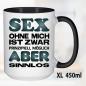 Preview: XL Schwarz 450ml