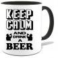 Preview: Biermotiv Keep Calm Drink Beer