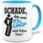 Preview: Hellblaue Sprüche Tasse Männer Bier ficken