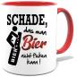 Preview: Rote Sprüche Tasse Männer Bier ficken