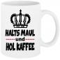 Preview: Weisse Sprüche Tasse Männer Geh Kaffee_holen