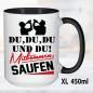 Preview: XL Schwarz 450ml