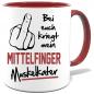 Preview: Maroone Sprüche Tasse Männer Mittelfinger Beleidigung