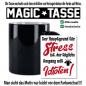 Preview: Magic Sprüche Tasse Männer Stress mit Idioten