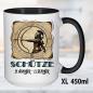 Preview: XL Schwarz 450ml