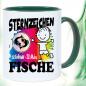 Preview: Sternzeichen Mädchen Fische Grün