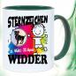 Preview: Sternzeichen Mädchen Widder Grün