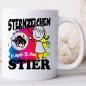 Preview: Sternzeichen Mädchen Stier Weiss