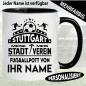 Preview: Personalisierte Fußballtasse Stuttgart