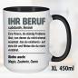 Preview: XL Schwarz 450ml