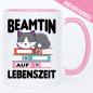 Preview: Lustige Tasse Beamtin auf Lebenszeit