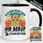 Preview: Tasse mit Beruf personalisiert Ich kann nicht Hexen