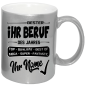 Preview: Männer Tasse mit Beruf und Name