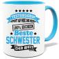 Preview: Geschenketasse Beste Schwester der Welt