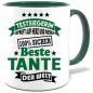 Preview: Geschenketasse Beste Tante der Welt