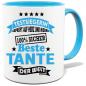 Preview: Geschenketasse Beste Tante der Welt