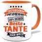 Preview: Geschenketasse Beste Tante der Welt