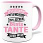 Preview: Geschenketasse Beste Tante der Welt