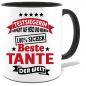 Preview: Geschenketasse Beste Tante der Welt