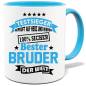 Preview: Geschenketasse Bester Bruder der Welt