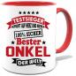 Preview: Geschenketasse Bester Onkel der Welt