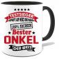 Preview: Geschenketasse Bester Onkel der Welt