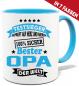 Preview: Tasse Testsieger 100% Sicher. Der Beste Opa der Welt.