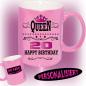 Preview: Metallic Effekt Tasse The Queen