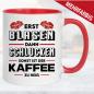 Preview: Blasen und Schlucken Kaffee ist Heiß