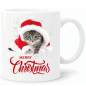 Preview: Weihnachtstasse mit Katze