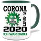 Preview: Tasse 6 Farben Corona * Ich komme