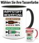 Preview: Tasse 2 Farben Corona   Meine Lustige Impfstoffbewertung