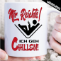 Preview: Sprüche Tasse für Frauen mit Motiv Chillen.