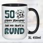 Preview: XL Schwarz 450ml