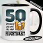 Preview: Lustige Tasse Geburtstag Mehr Feuchtigkeit durch Bier