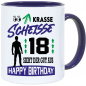 Preview: Tasse Geburtstag Männer Krasse Scheisse