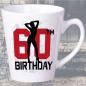 Preview: Tasse zum 60. Geburtstag Sexy Girl Latte Becher