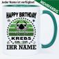 Preview: Tasse Sternzeichen Krebs mit Name personalisiert