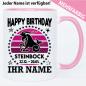 Preview: Tasse Sternzeichen Steinbock mit Name personalisiert