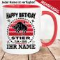 Preview: Tasse Sternzeichen Stier mit Name personalisiert