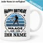 Preview: Tasse Sternzeichen Waage mit Name personalisiert