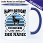 Preview: Tasse Sternzeichen Widder mit Name personalisiert