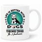 Preview: Tasse mit Hund personalisiert Yorkshire-Terrier